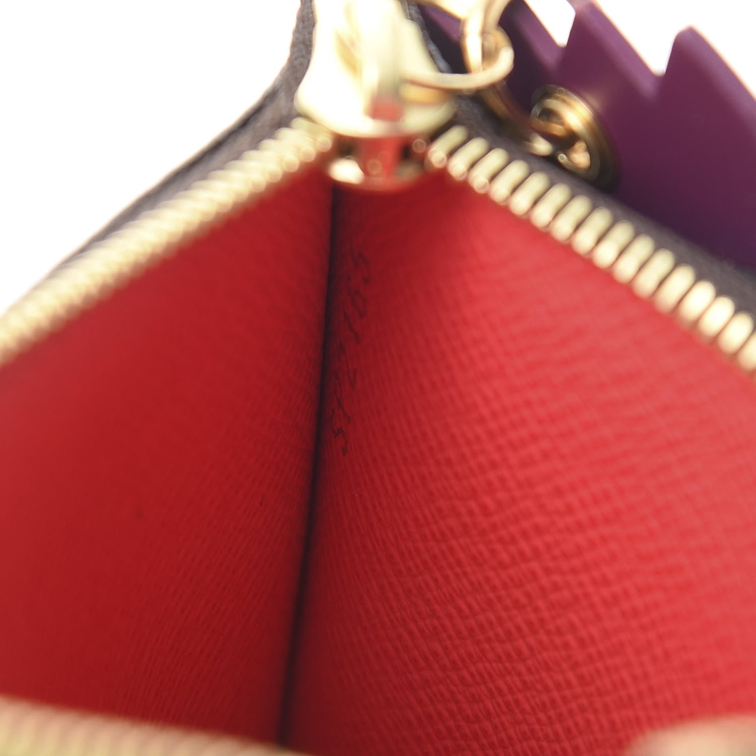 Louis Vuitton Monogram Totem Key Pouch Flamingo 7 of 7
