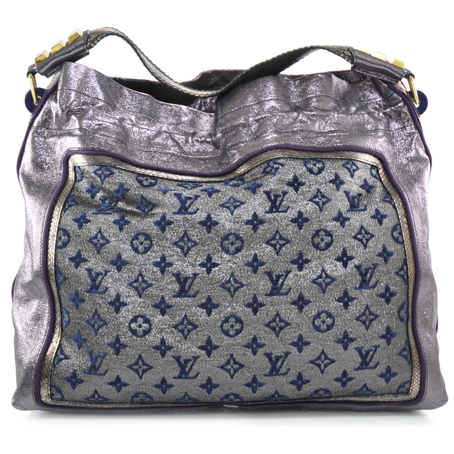 Monogram Lurex Bluebird