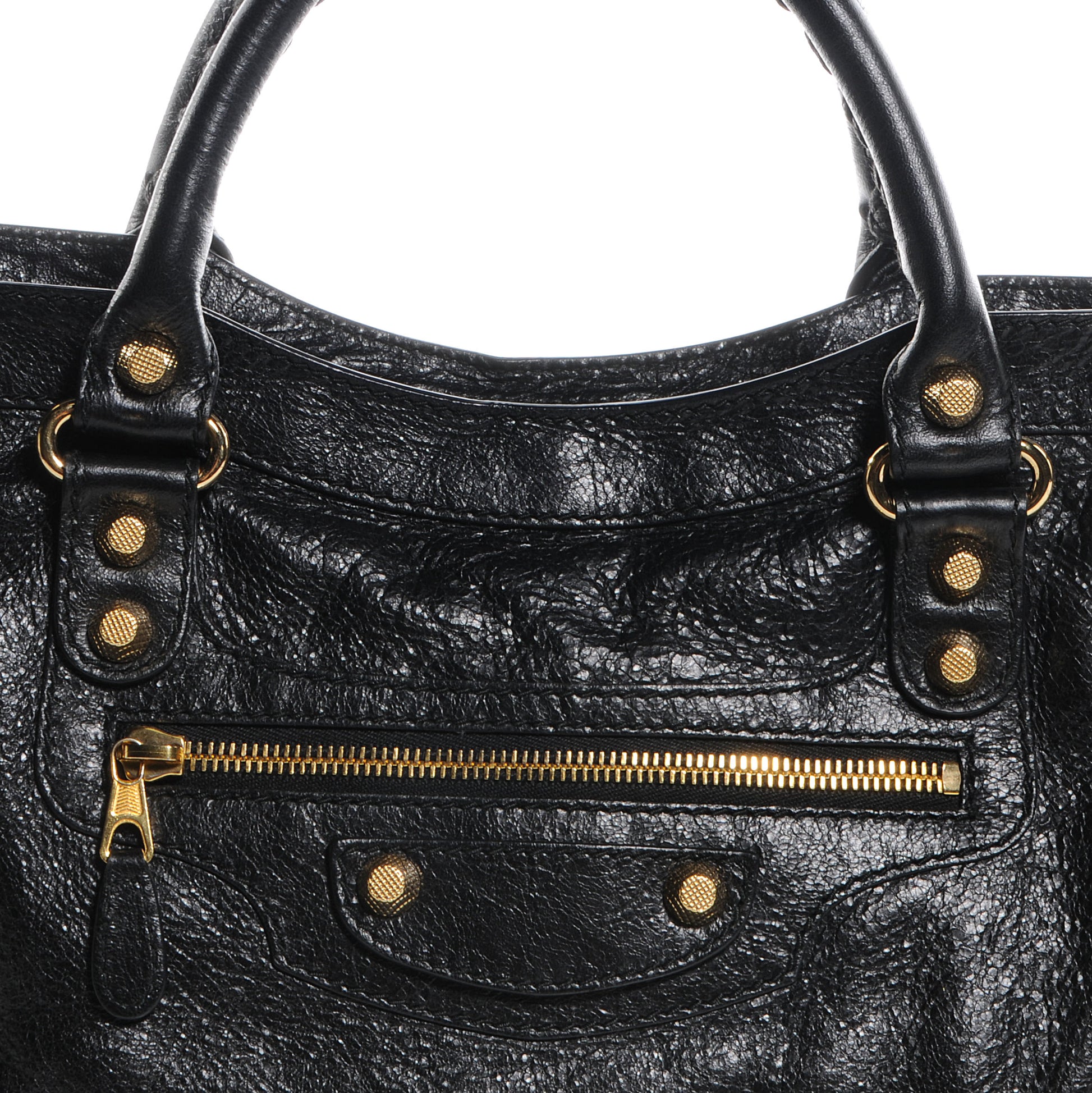 Balenciaga Agneau Giant 12 Gold Hardware City Black 8 of 10