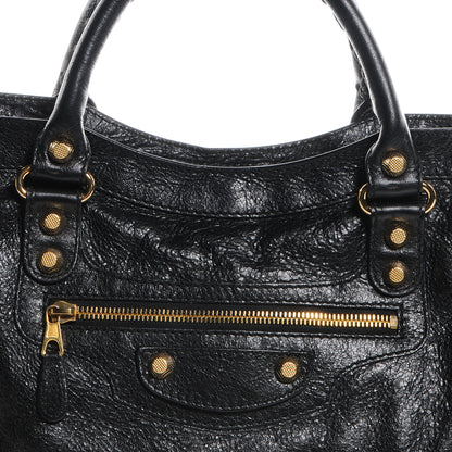 Balenciaga Agneau Giant 12 Gold Hardware City Black 8 of 10