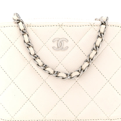 Chanel Caviar Quilted Camera Bag White 8 of 14