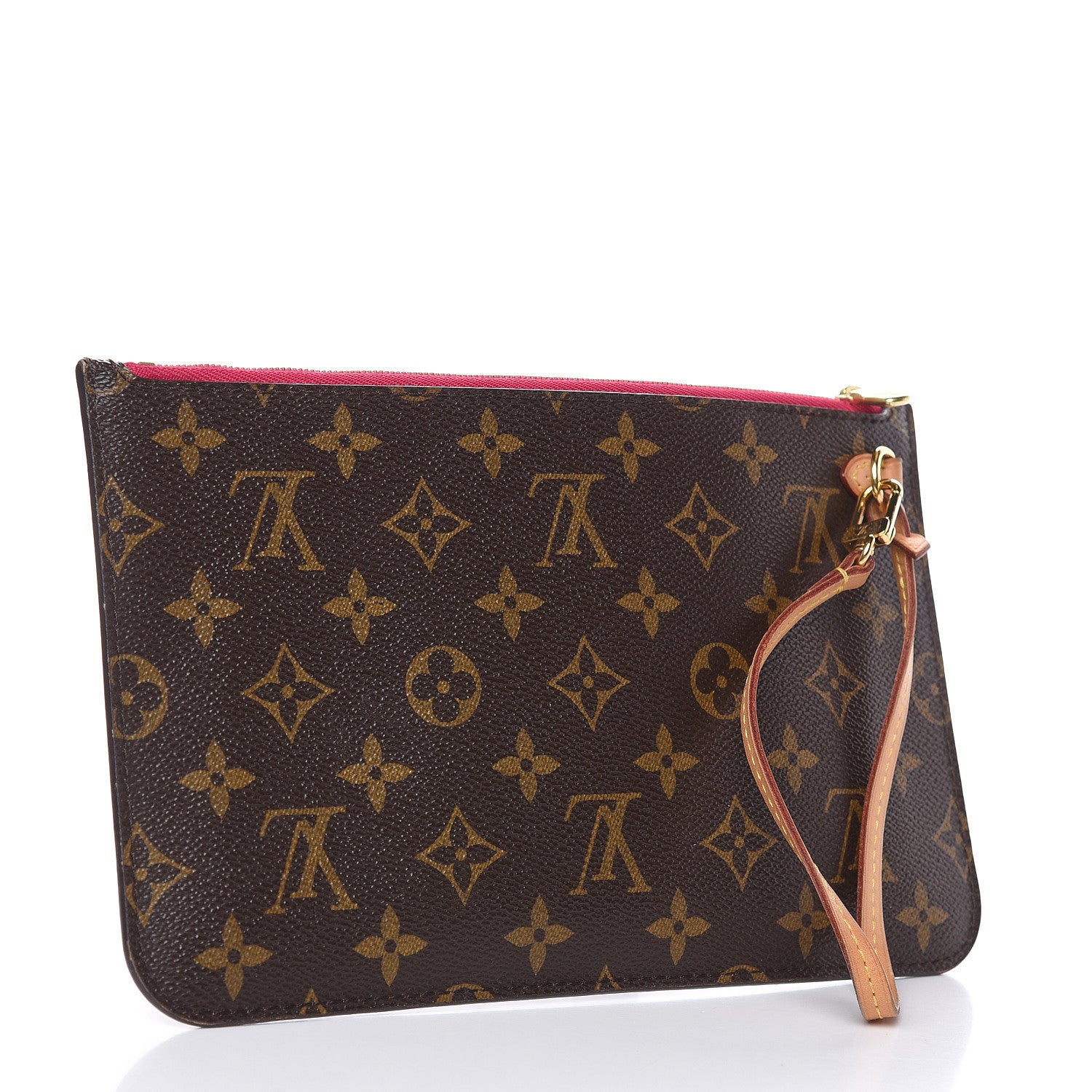 Louis Vuitton Monogram Neverfull MM GM Pochette Pivoine 3 of 10
