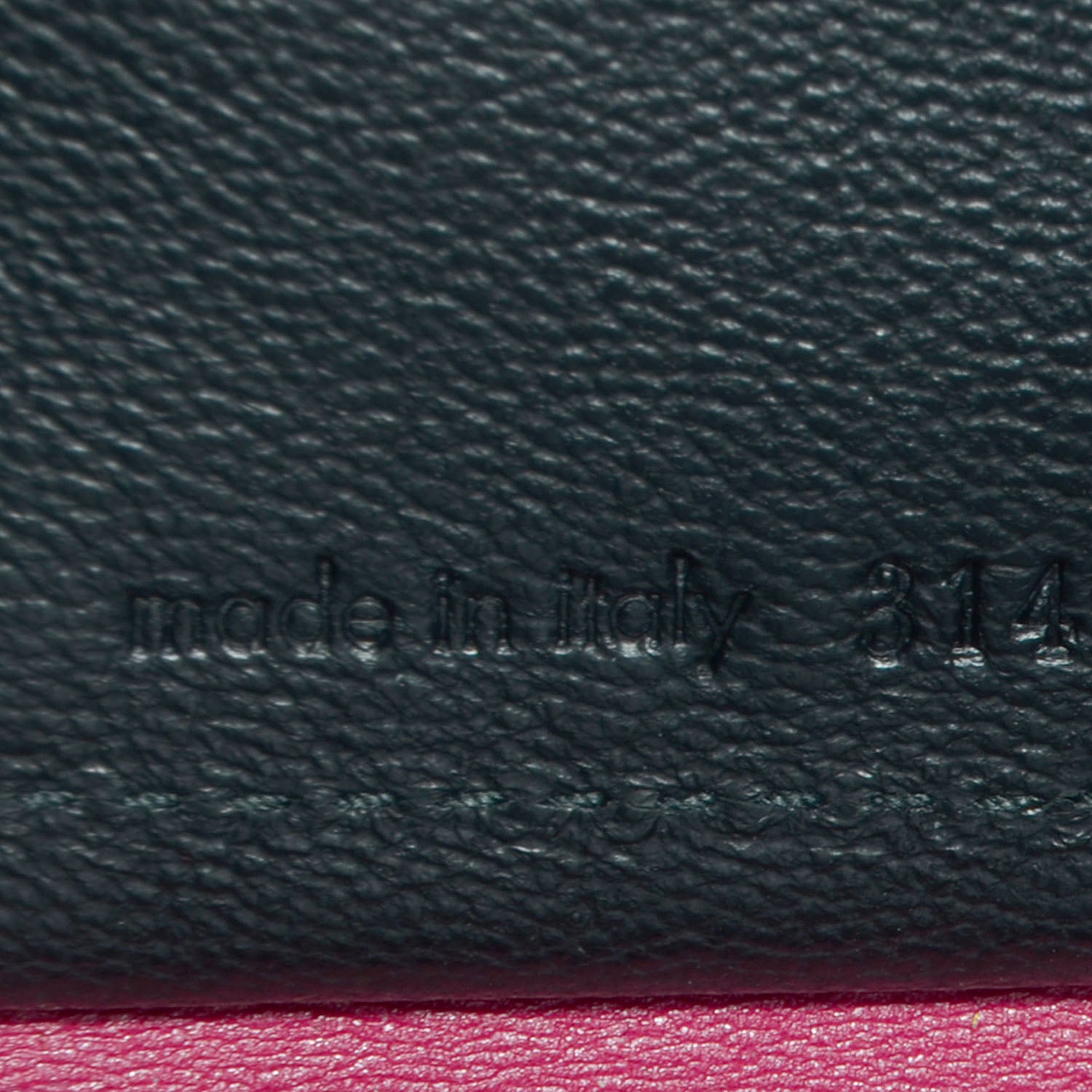 Saint Laurent Patent Leather Belle De Jour Zippy Wallet Fuchsia 8 of 9