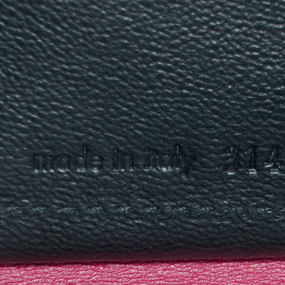 Saint Laurent Patent Leather Belle De Jour Zippy Wallet Fuchsia 8 of 9