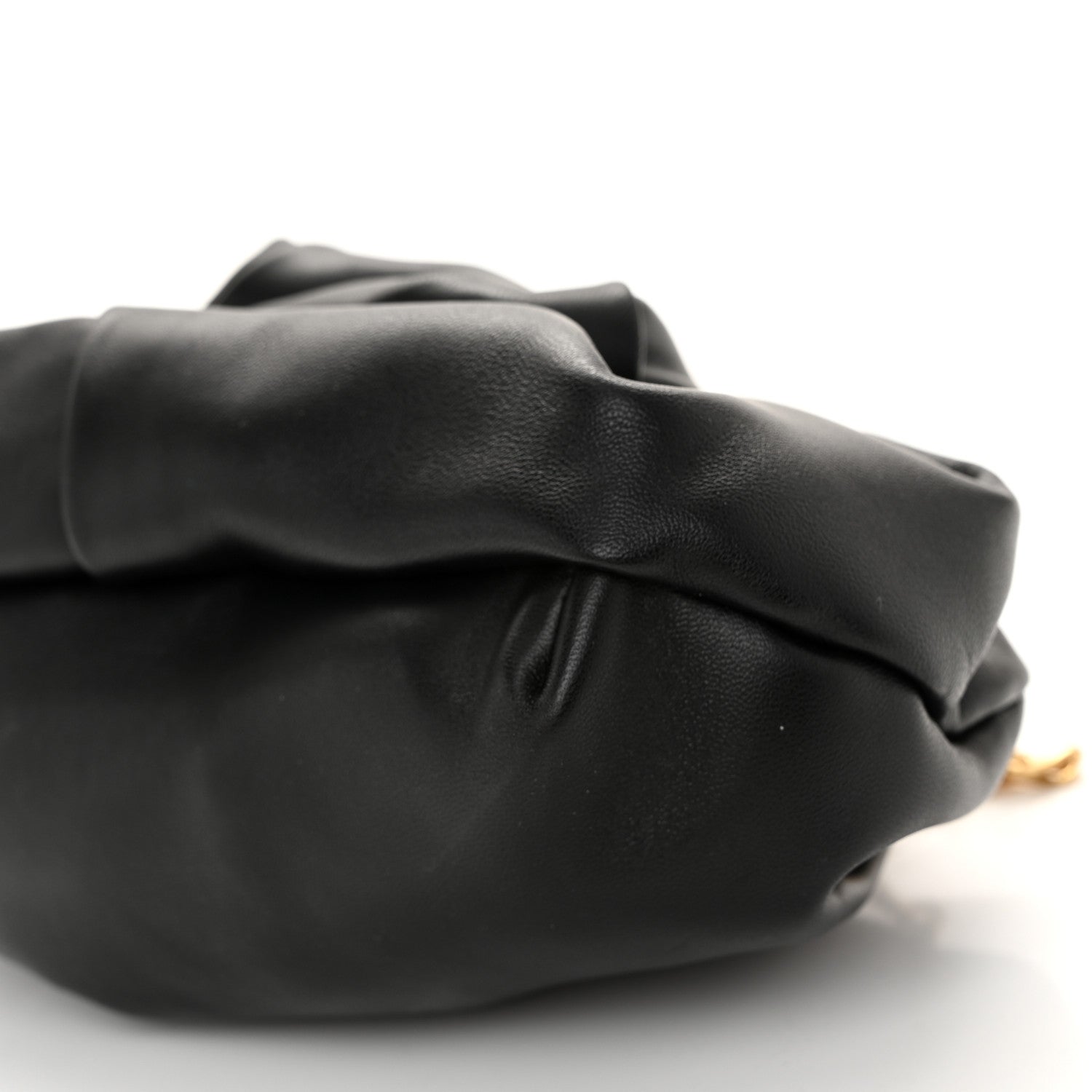 Burberry Smooth Calfskin Rose Clutch Black 10 of 10