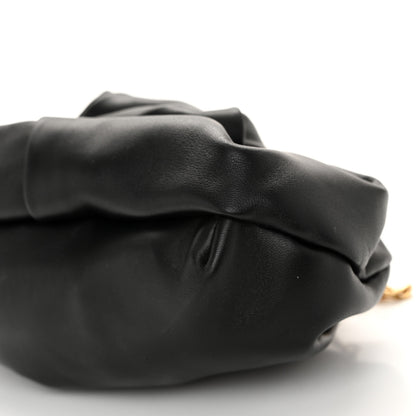 Burberry Smooth Calfskin Rose Clutch Black 10 of 10