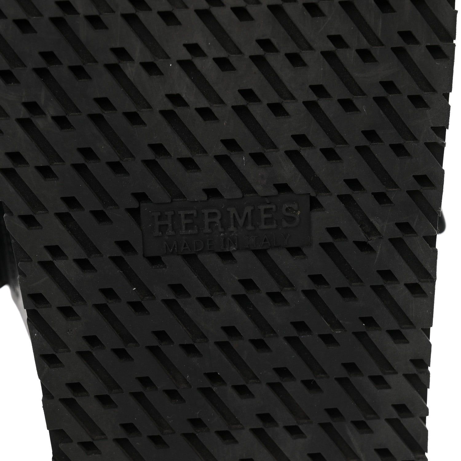 Hermes Calfskin Womens Chypre Sandals 40 Black 7 of 10