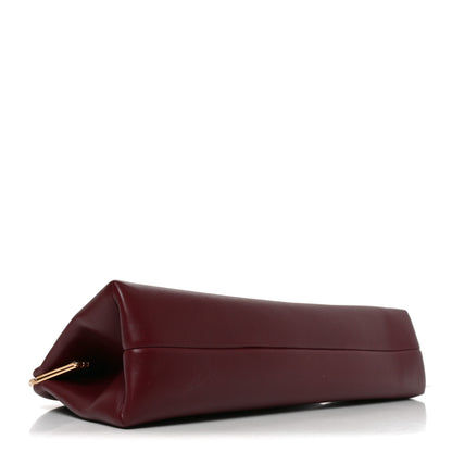Chanel Lambskin Large Clutch Burgundy 4 of 11