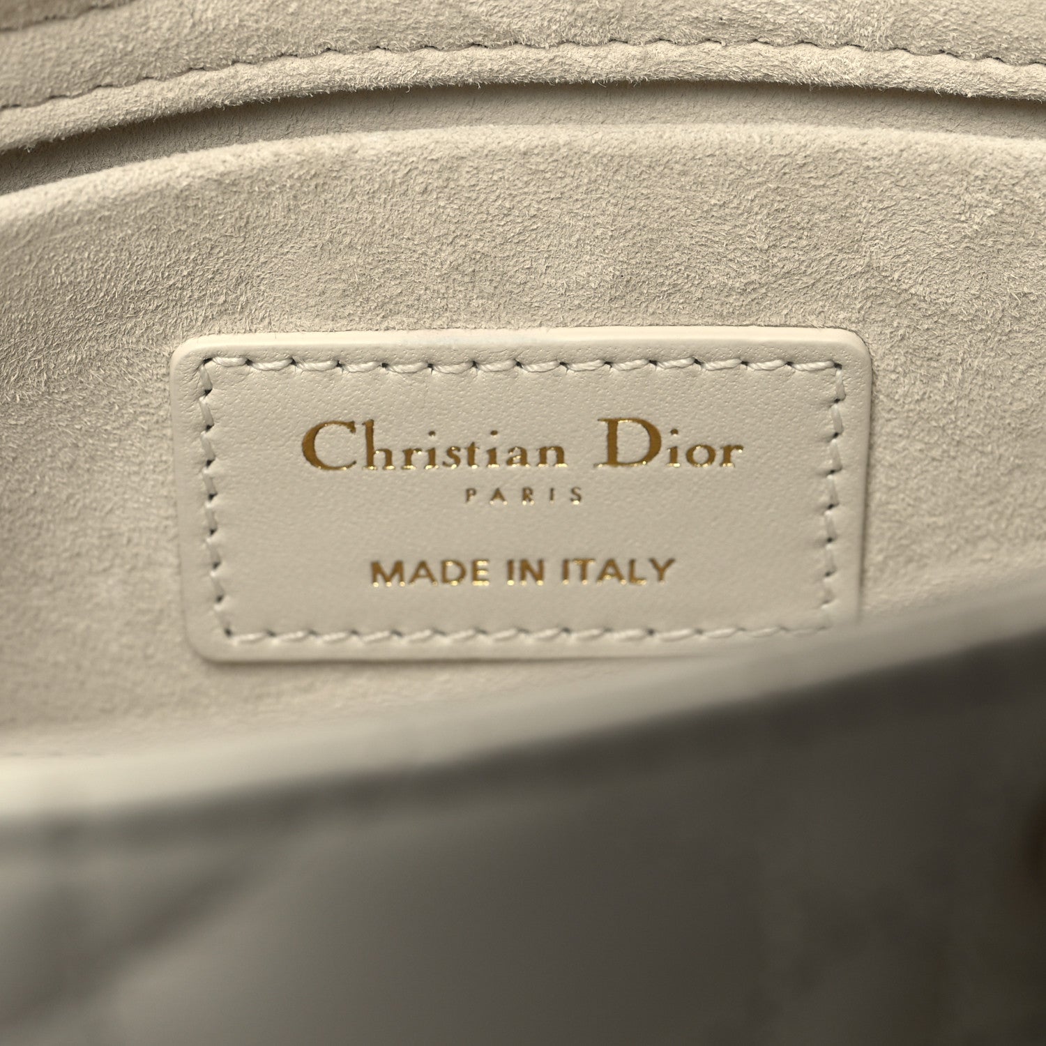 Christian Dior Lambskin Cannage Small Lady D-Joy Latte 6 of 11