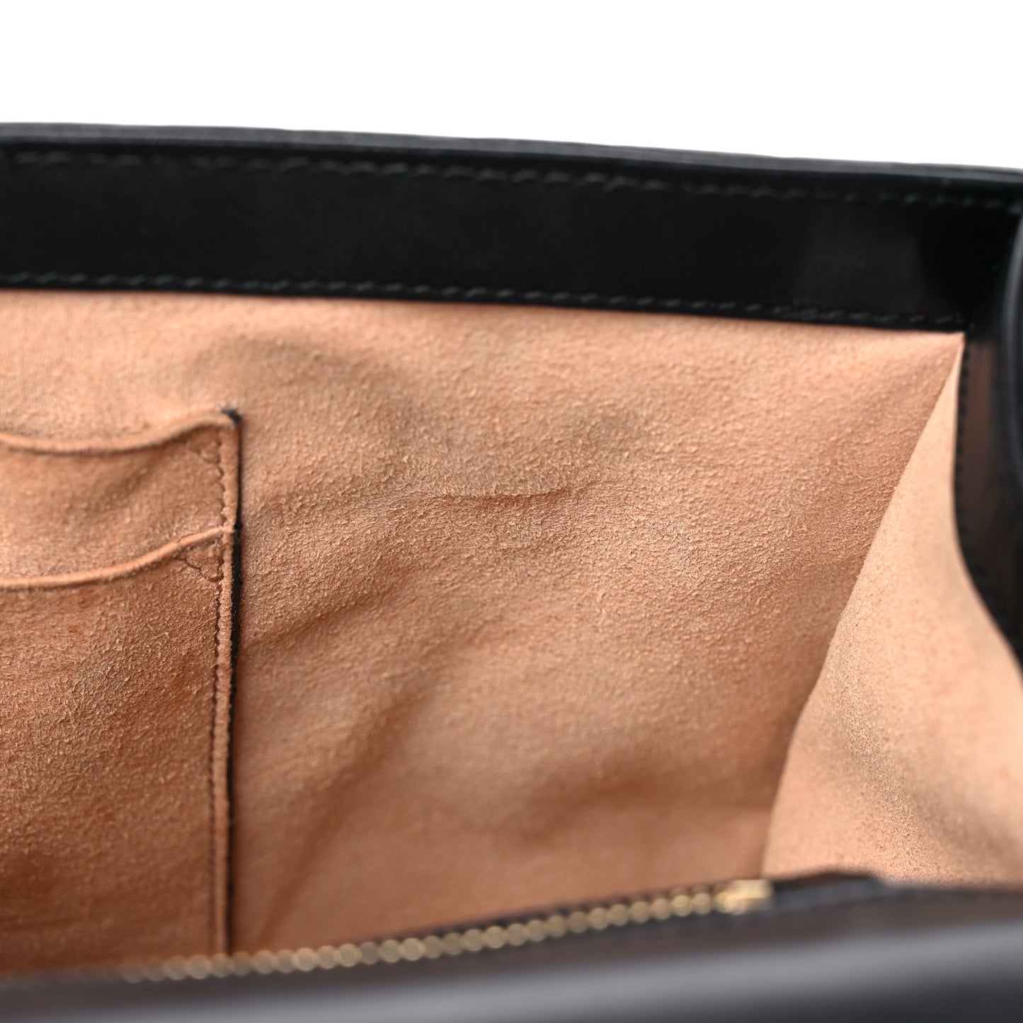 Guccissima Medium Padlock Shoulder Bag Black