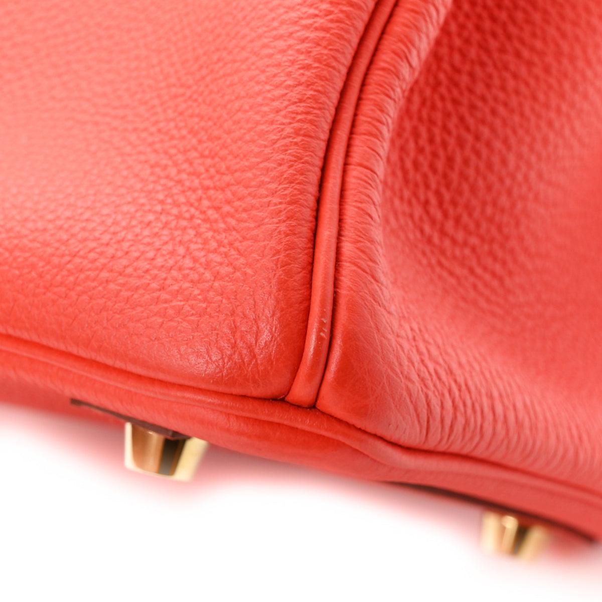 Hermes Togo Birkin 30 Capucine 10 of 11