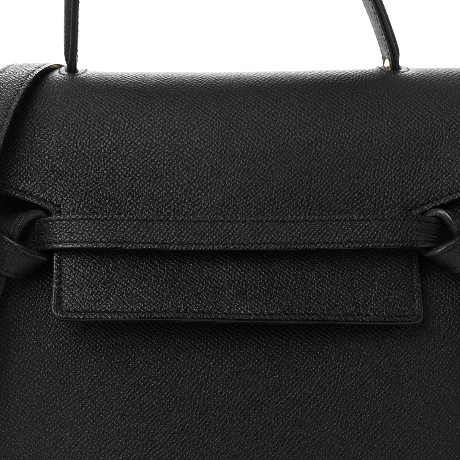 Celine Grained Calfskin Micro Belt Bag Black 9 of 11
