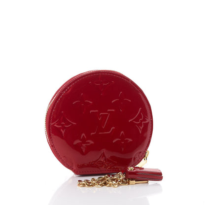 Louis Vuitton Vernis Animania Lapin Bunny Round Coin Purse Pomme D'Amour 3 of 8