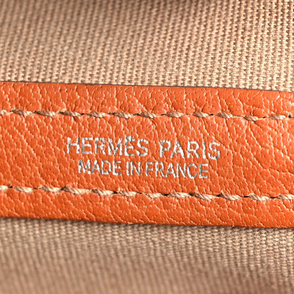 Hermes Toile Buffle Garden Party 30 TPM Potiron 6 of 17