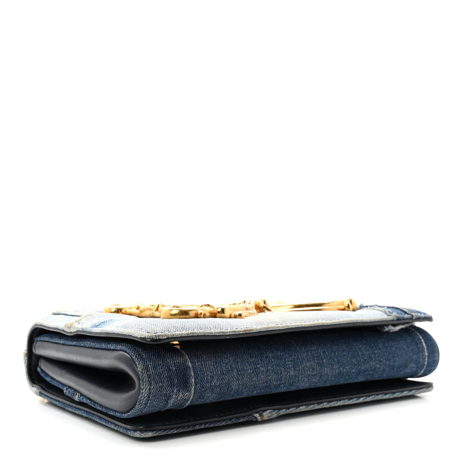 Dolce & Gabbana Denim DG Girls Shoulder Bag Blue 4 of 9