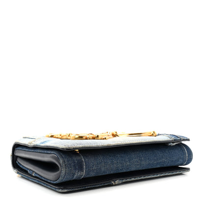 Dolce & Gabbana Denim DG Girls Shoulder Bag Blue 4 of 9