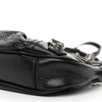 Balenciaga Agneau Arena Le Cagole Mini Purse With Chain Black 8 of 8