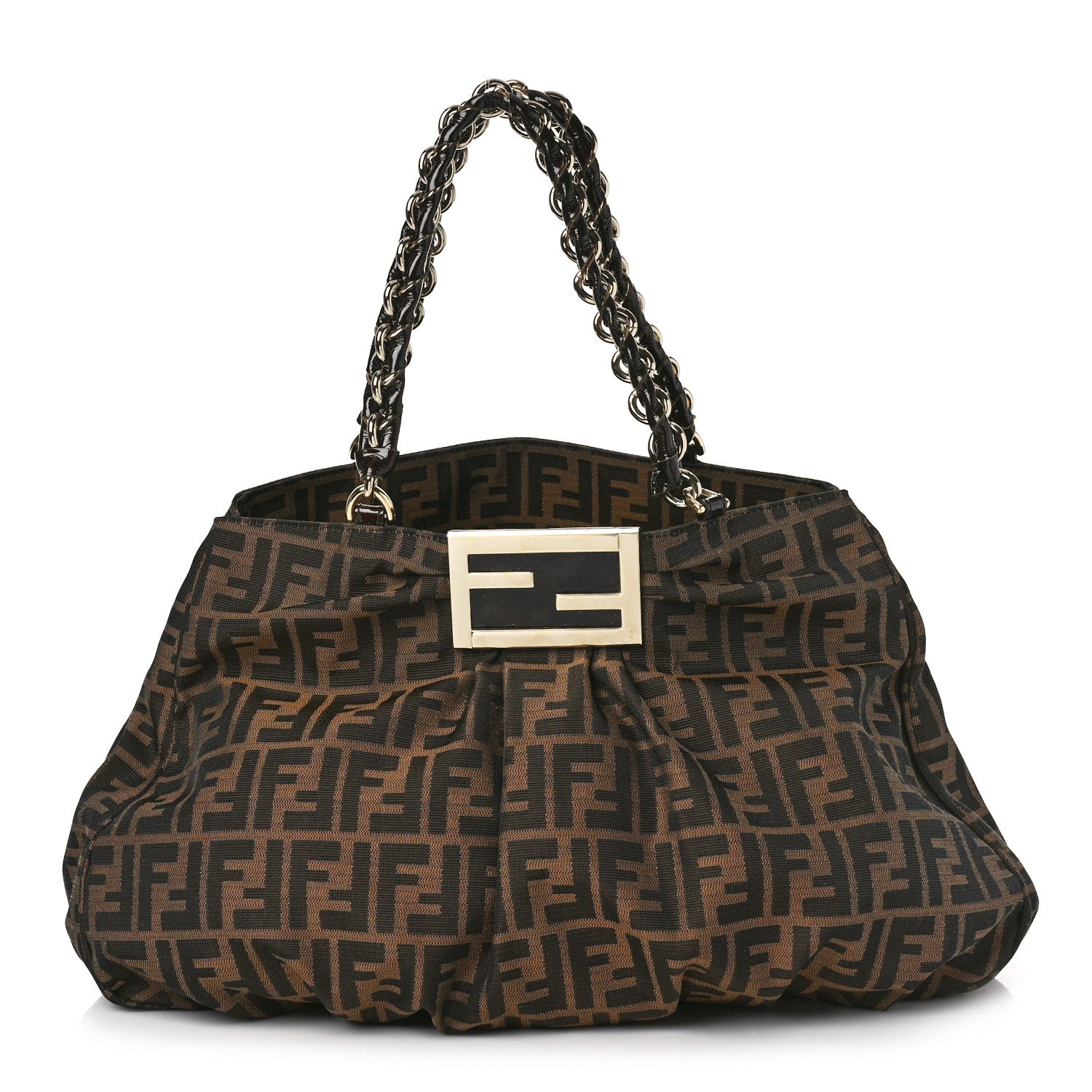 Fendi Zucca Mia Tote Tobacco 1 of 8