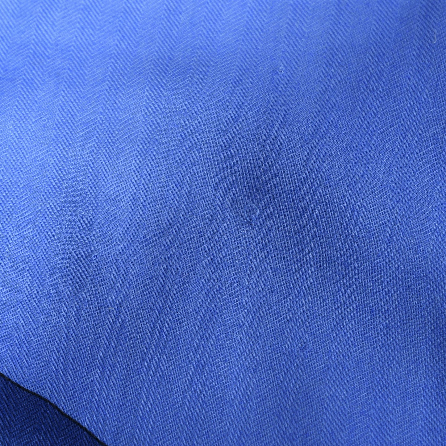 Cashmere Silk Brandebourgs Shawl 140 Bleu Turquoise