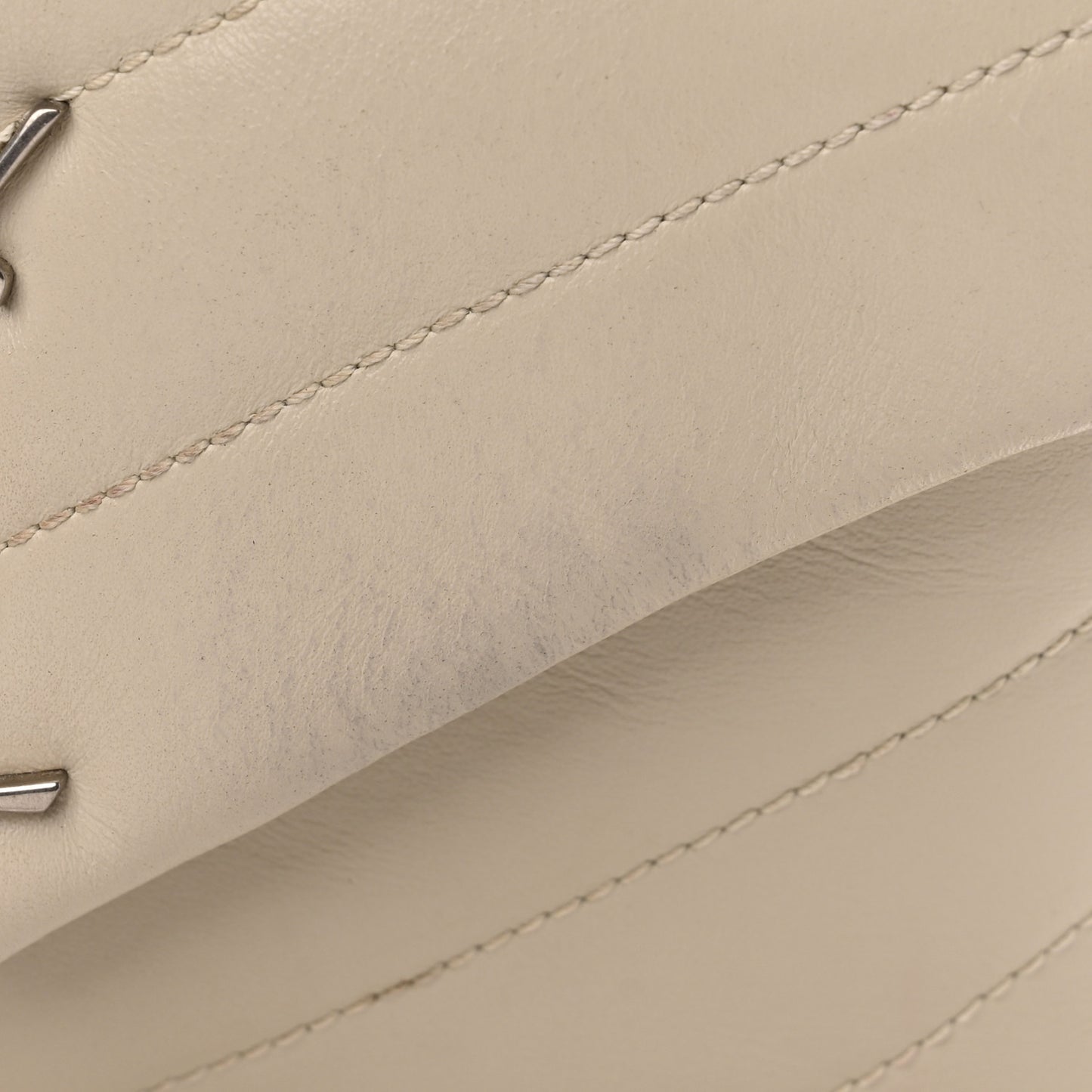 Calfskin Y Quilted Monogram Toy Loulou Crossbody Bag Crema Soft
