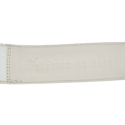 Hermes Calfskin Womens Chypre Sandals 40 White 6 of 8