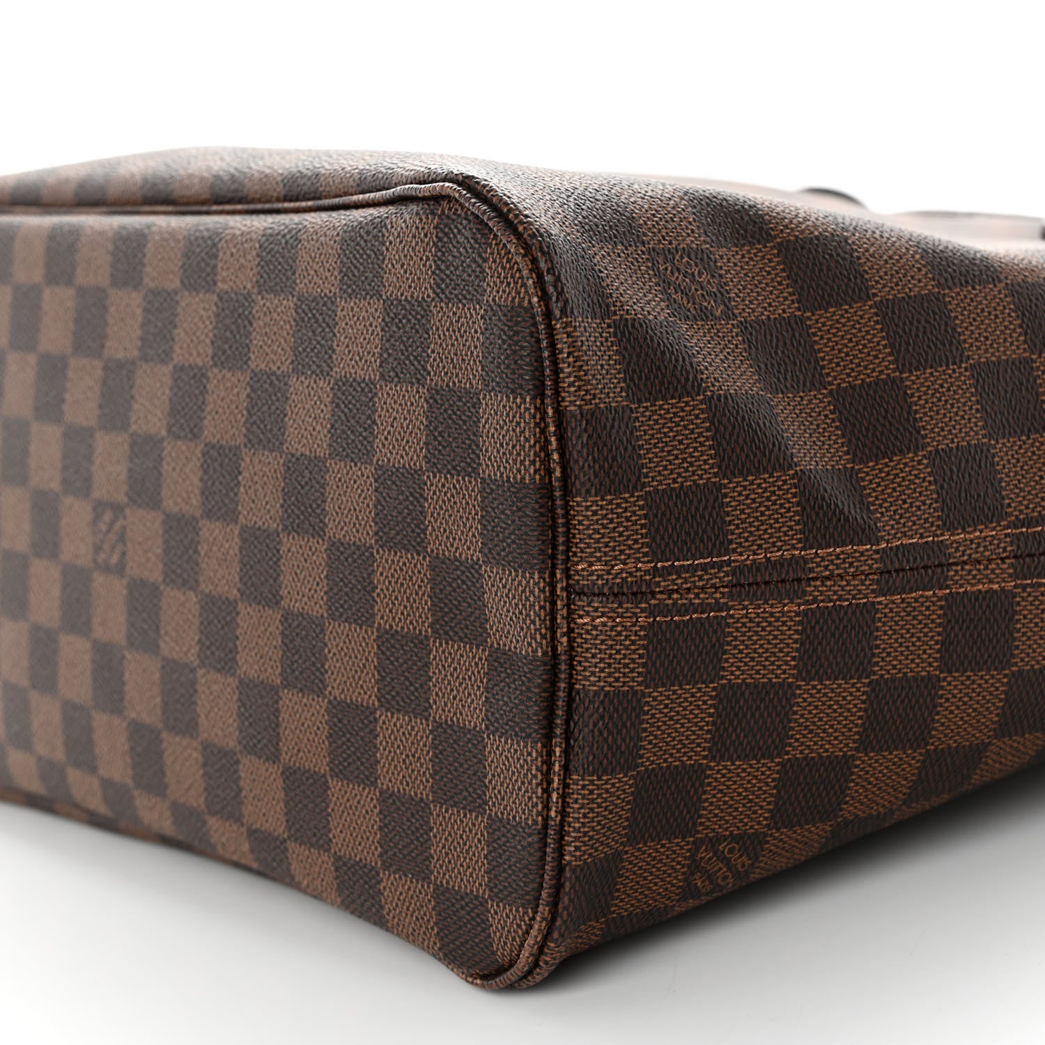 Louis Vuitton Damier Ebene Neo Neverfull MM Rose Ballerine 11 of 11