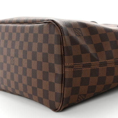 Louis Vuitton Damier Ebene Neo Neverfull MM Rose Ballerine 11 of 11