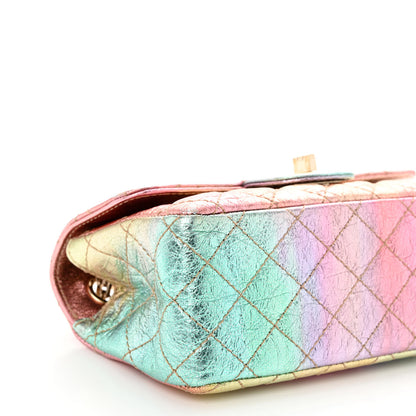 Chanel Metallic Goatskin Quilted Mini 2.55 Reissue Flap Multicolor 9 of 10