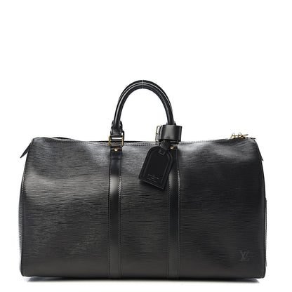 Louis Vuitton Epi Keepall 45 Black 1 of 17