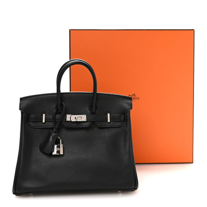 Hermes Swift Birkin 25 Black 10 of 10