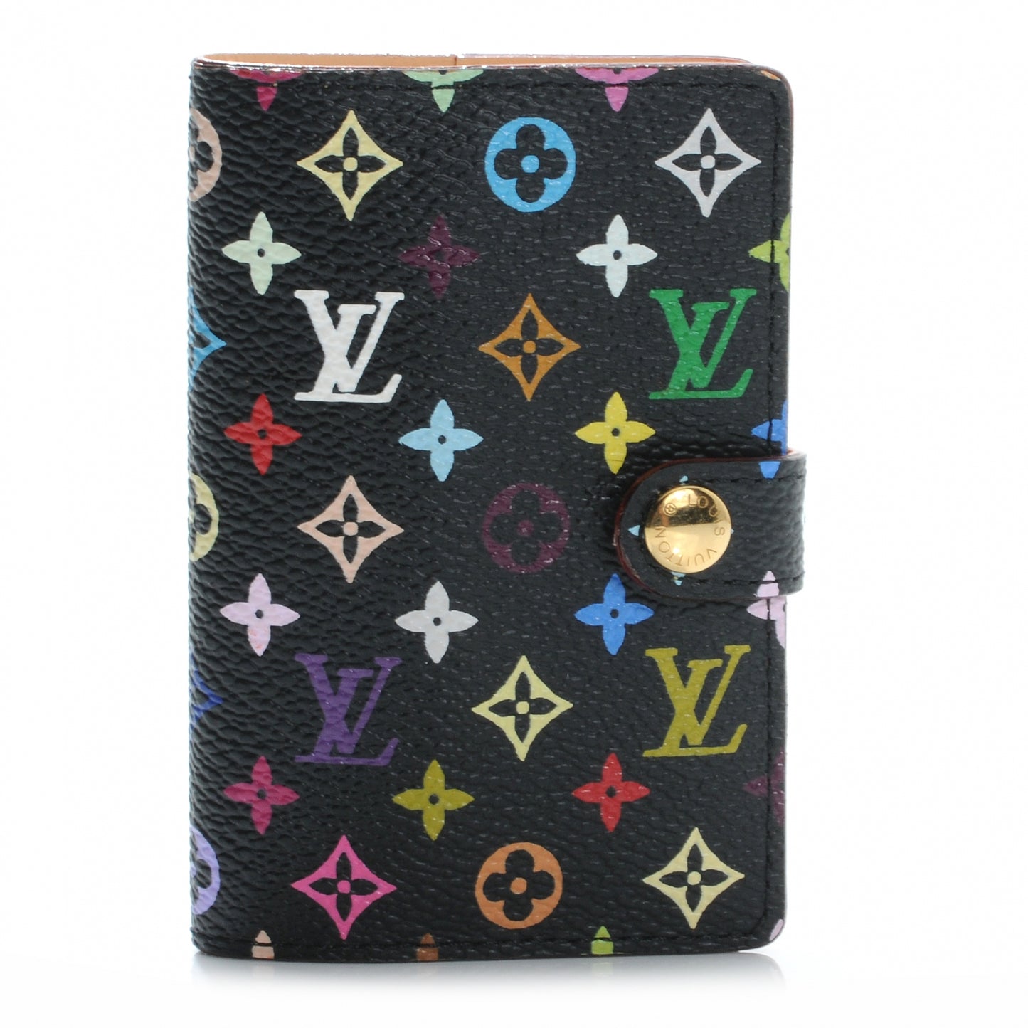 Monogram Multicolor Carnet de Bal Mini Agenda Cover Black