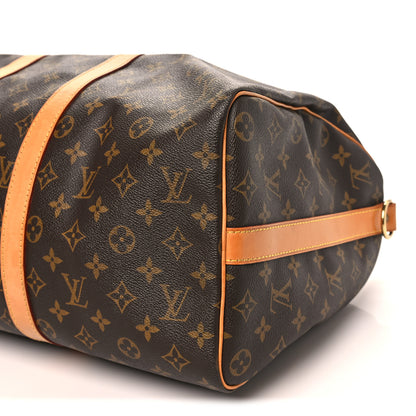 Louis Vuitton Monogram Keepall Bandouliere 45 8 of 9