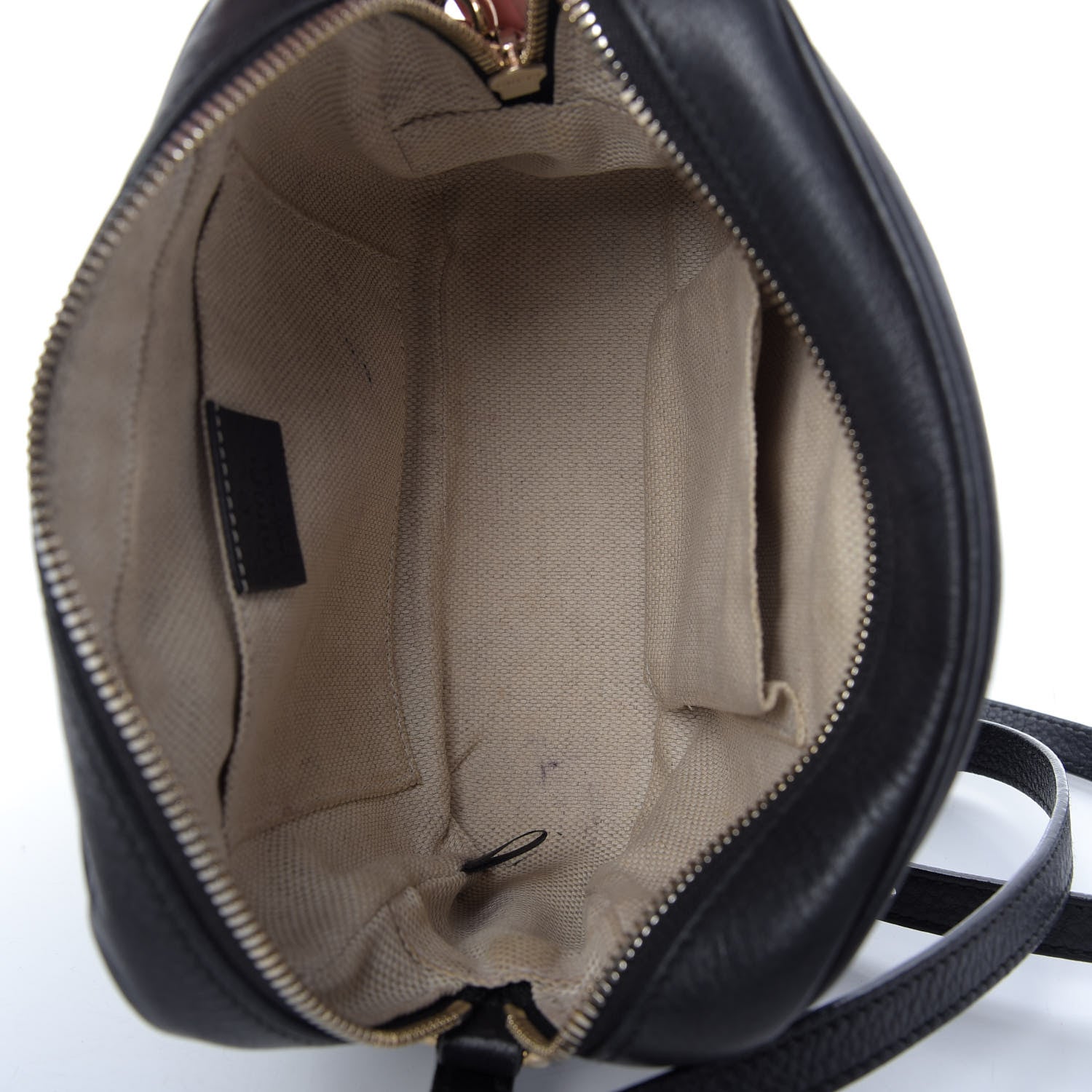 Gucci Pebbled Calfskin Small Soho Disco Bag Black 5 of 9