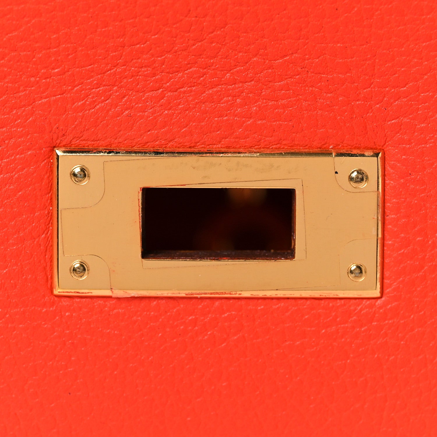Hermes Evercolor Kelly Retourne 28 Orange Poppy 30 of 41