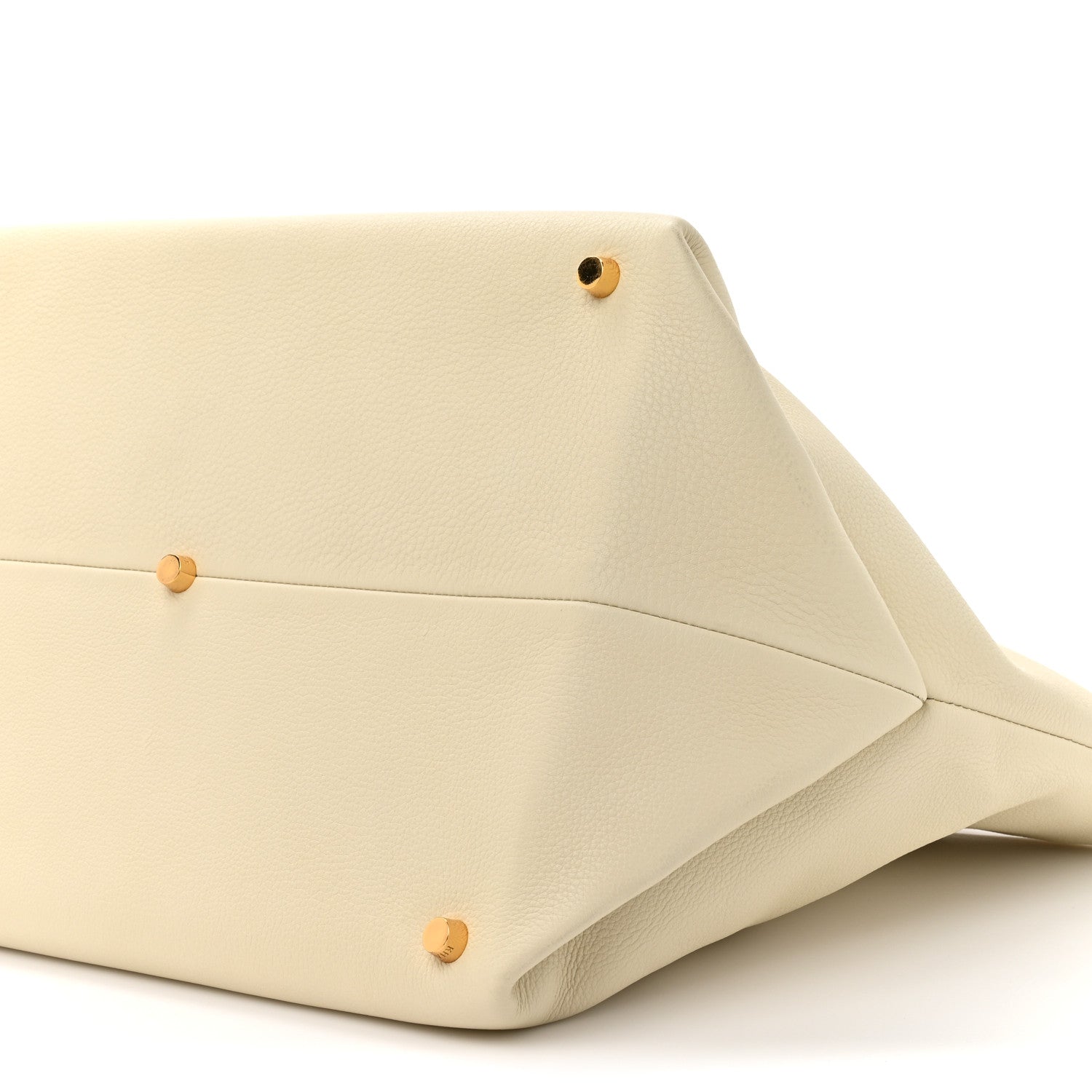 Khaite Pebbled Calfskin Medium Amelia Tote Ivory 8 of 13
