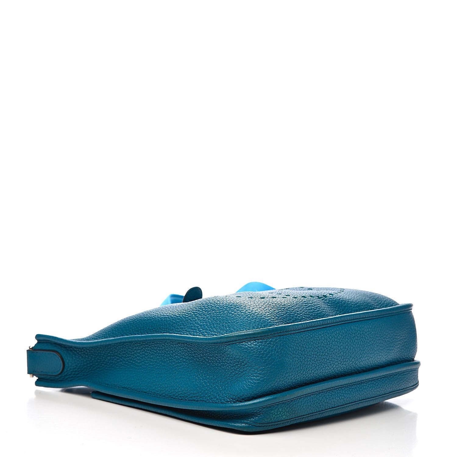 Hermes Taurillon Clemence Evelyne III PM Bleu Izmir 4 of 11