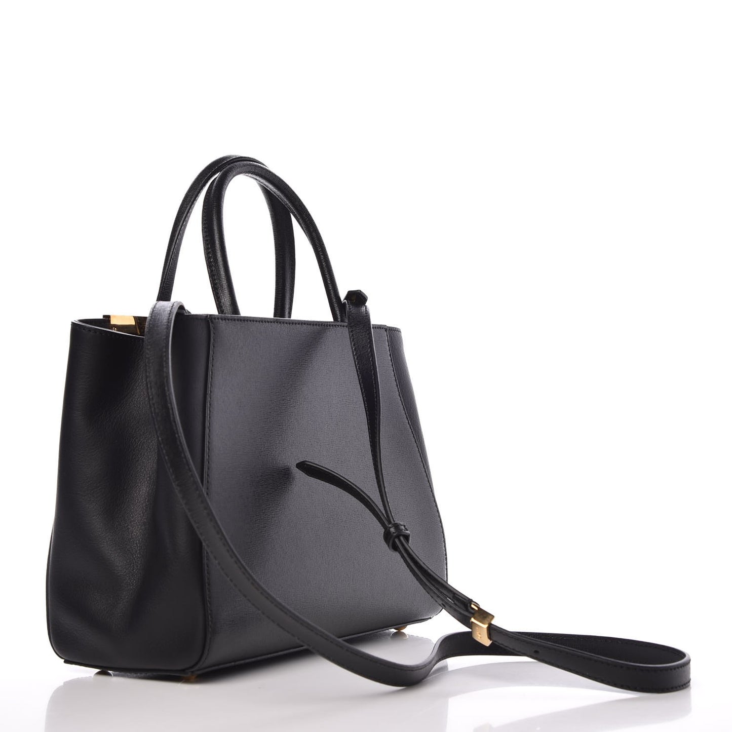 Vitello Elite Petite 2Jours Tote Black