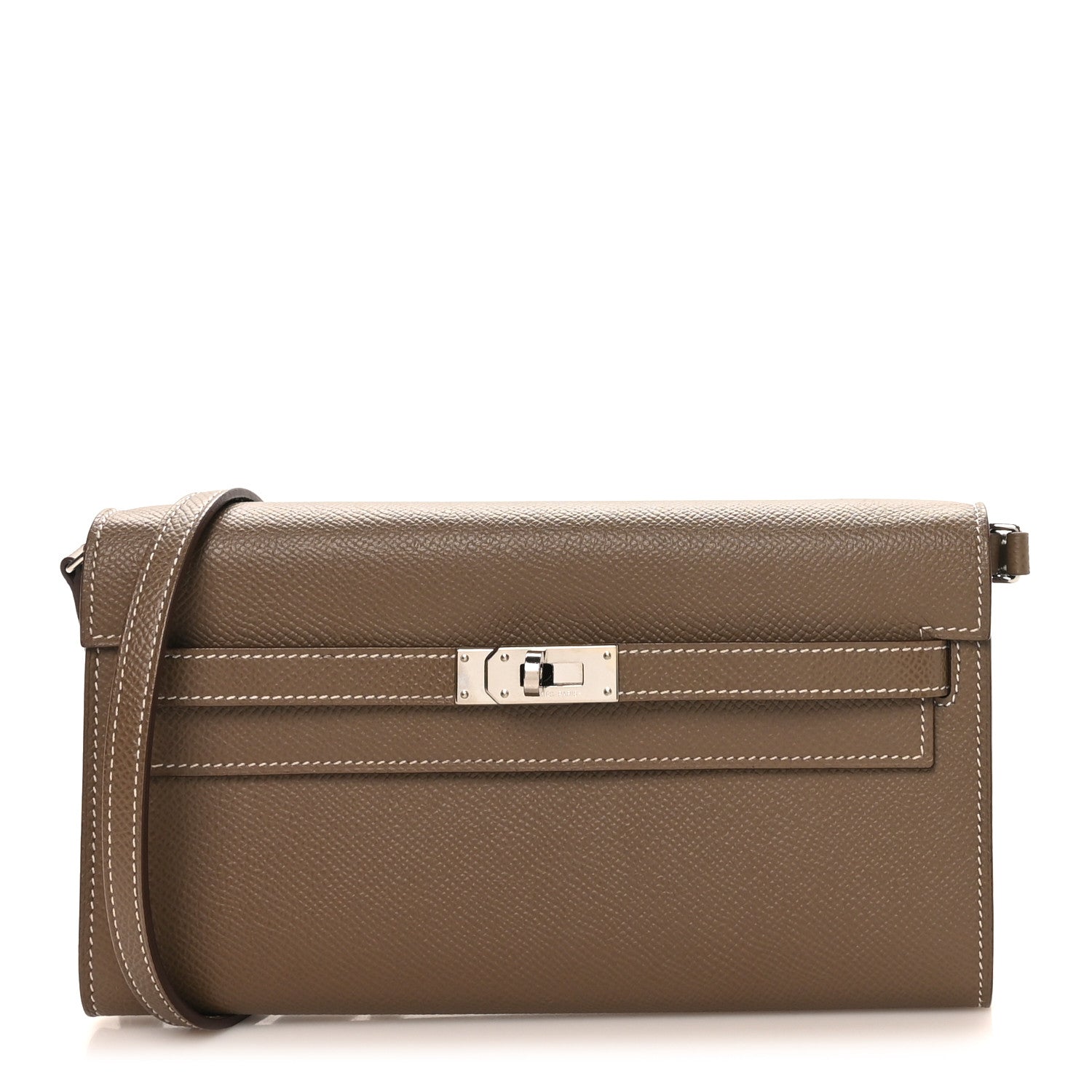Hermes Epsom Kelly Wallet To Go Etoupe 1 of 9