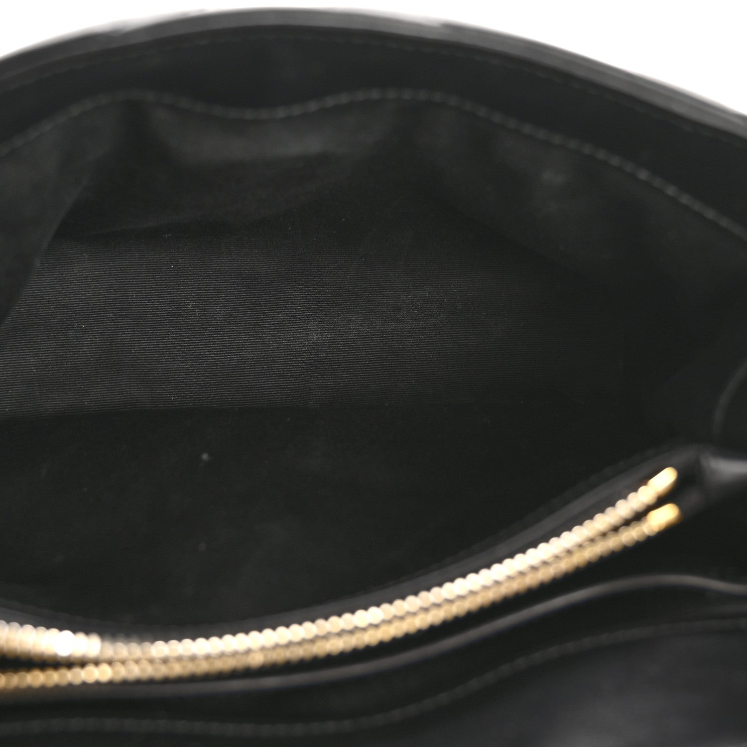 Saint Laurent Calfskin Y Quilted Monogram Small Loulou Chain Satchel Black 5 of 11