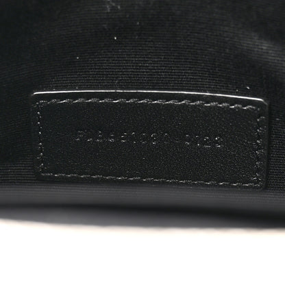 Saint Laurent Grain De Poudre Textured Mixed Matelasse Triquilt Monogram Clutch Blanc Vintage 7 of 13