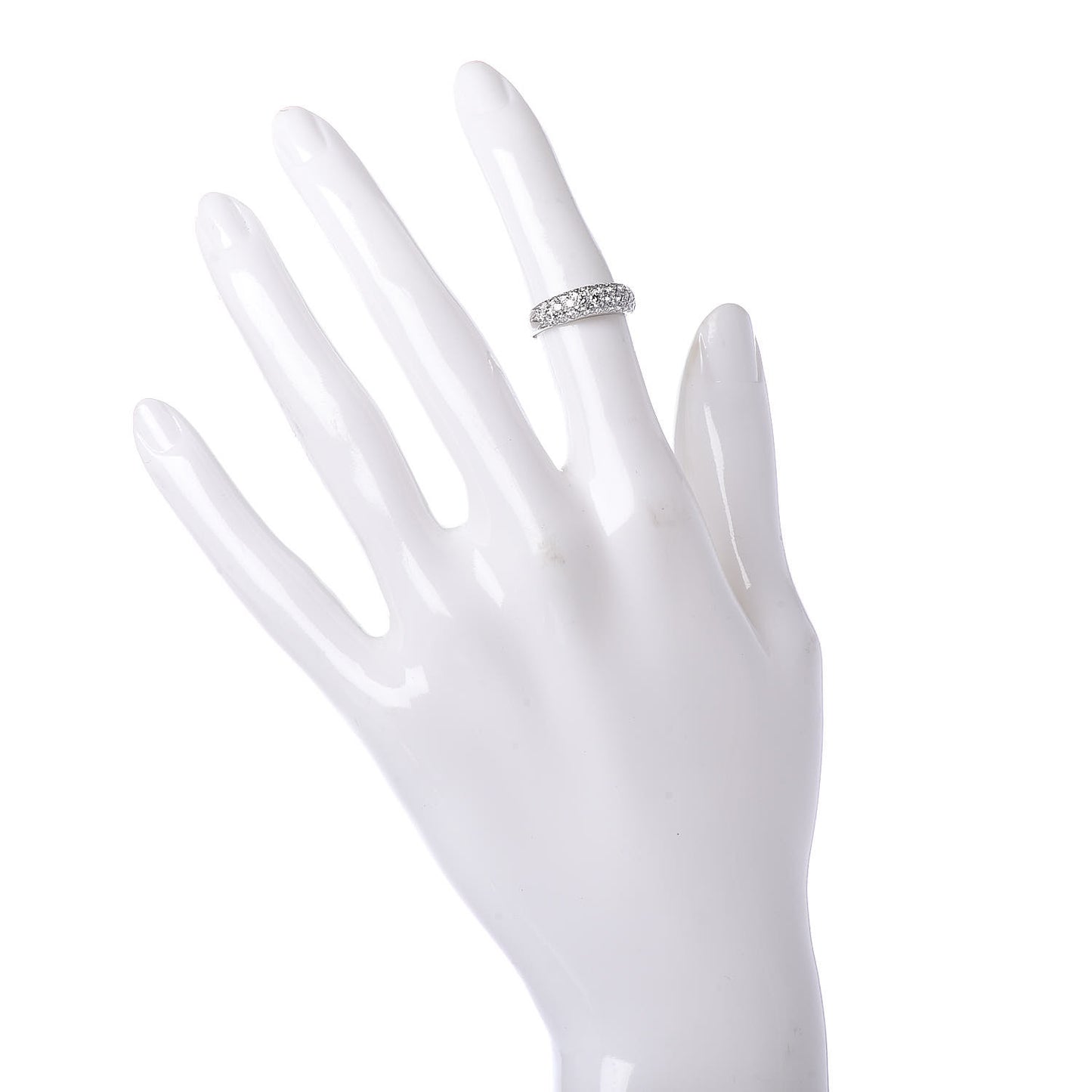 18K White Gold Diamond Eve Ring 48 4.5