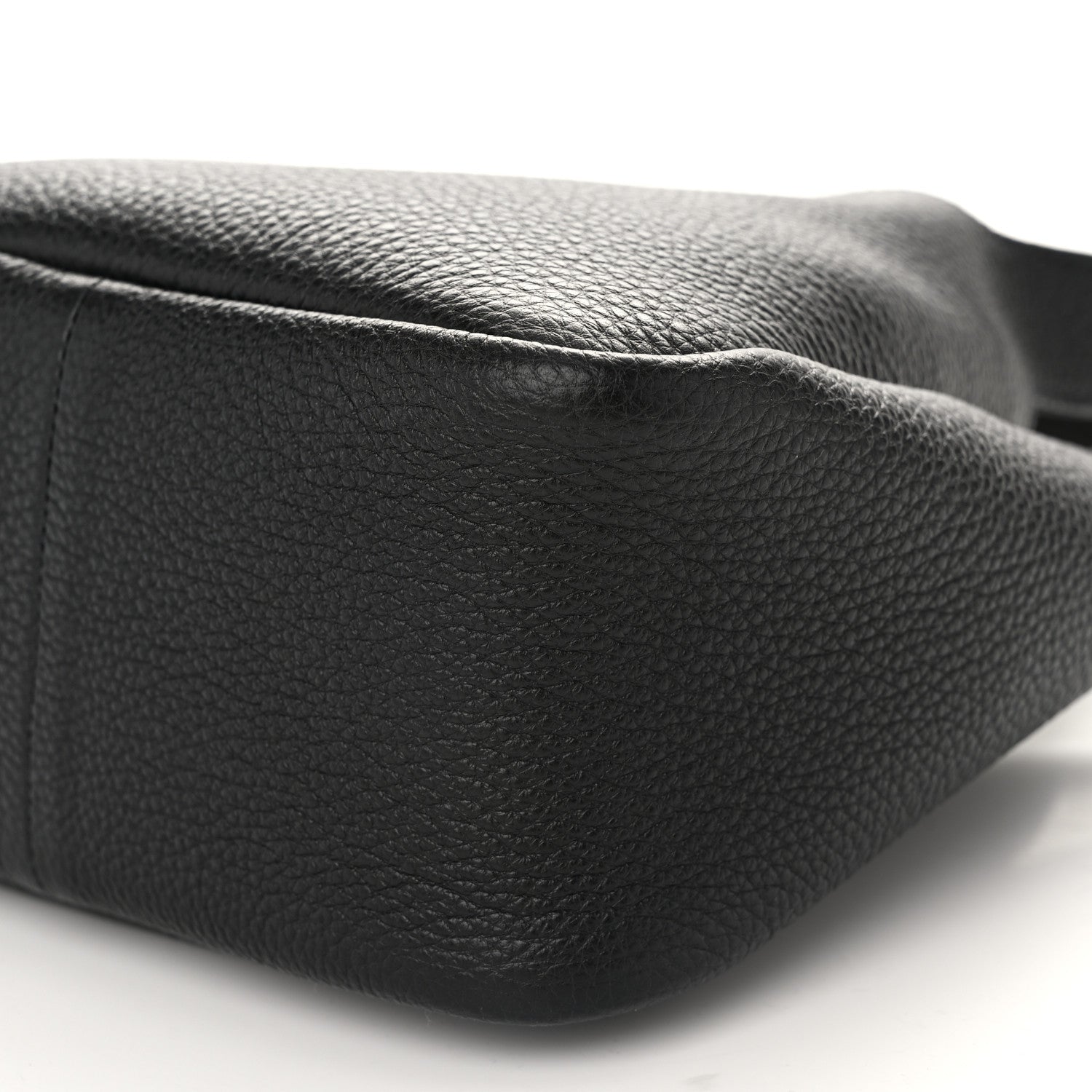 Prada Vitello Daino Soft Mini Dynamique Tote Black 9 of 9