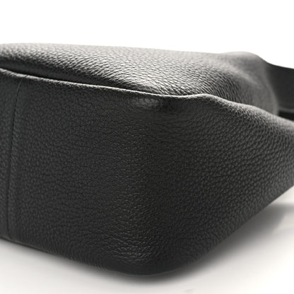 Prada Vitello Daino Soft Mini Dynamique Tote Black 9 of 9