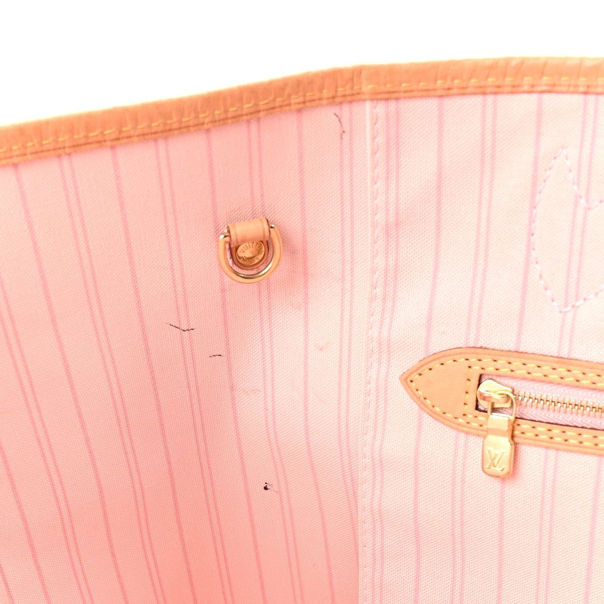 Damier Azur Neo Neverfull GM Rose Ballerine