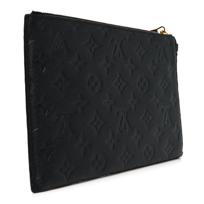 Louis Vuitton Empreinte Pochette Melanie MM Black 3 of 7