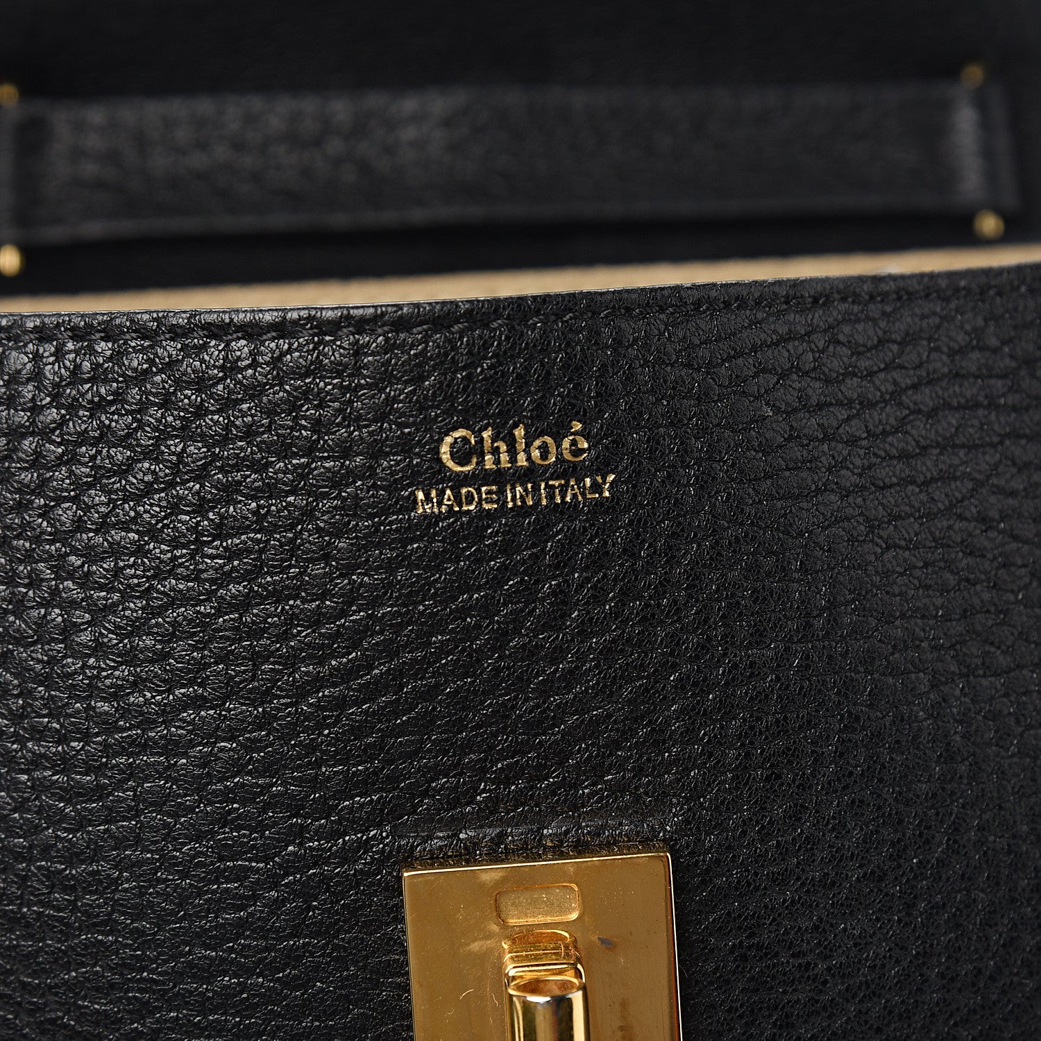 Chloe Grained Lambskin Mini Drew Shoulder Bag Black 6 of 10