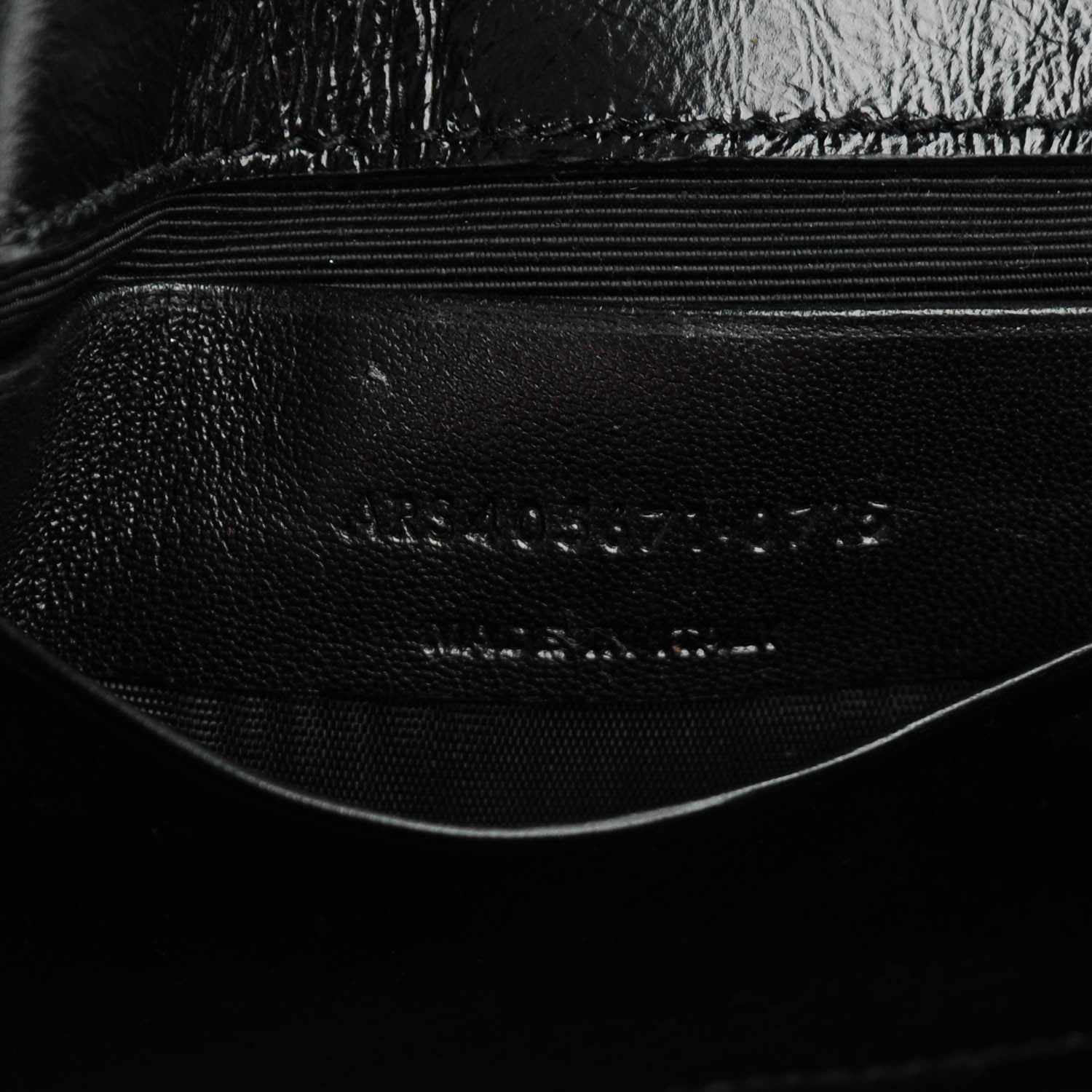Saint Laurent Sheepskin Matelassé Monogram Classic Baby Punk Chain Bag Black 8 of 10