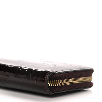 Louis Vuitton Vernis Zippy Wallet Amarante 8 of 11
