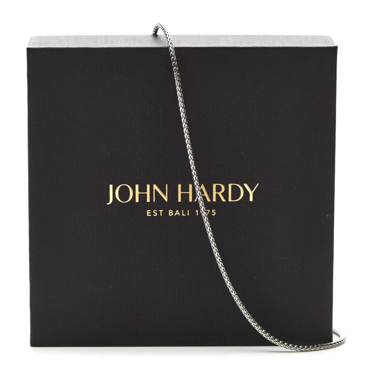 John Hardy Sterling Silver 2.5mm Classic Chain Necklace 6 of 6