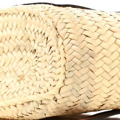 Loewe Raffia Small Basket Tote Bag Natural Tan 10 of 12